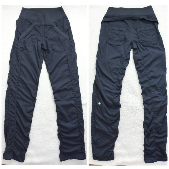 *Lululemon* HTF!  Quick Step Pants in Coal Grey - size 4 - Picture 6 of 13